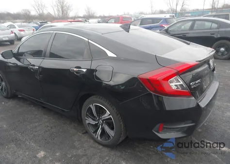 2018 Honda Civic Touring from USA, damaged, VIN JHMFC1F91JX024358